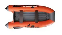 Лодка надувная ПВХ ALTAIR HD 300 НДНД (Оранжево-серый)