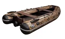Лодка надувная ПВХ SibRiver Allaska-Drive 360 (Камуфляж лес)