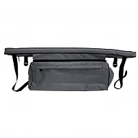 Сумка под банку (200х850мм) с накладкой 200х1100мм серая Spass