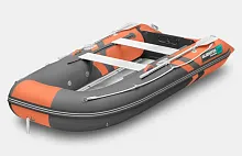Лодка надувная ПВХ Gladiator B 330AL (Оранжево-темносерый)
