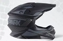 Шлем кроссовый SPARX Fenix Gravity JK6803 Black Grey 2025