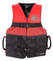 Жилет удерживающий JETPILOT Helium F/E Nylon Vest Black Red 2026