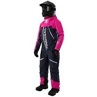Комбинезон утеплённый женский FINNTRAIL Rachel Dark Grey Pink 2024