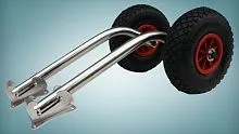 Транцевые колёса для НДНД Быстросъёмные Нержавеющая сталь Колесец  (12 741)