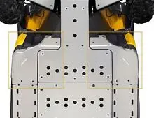 Защита днища для квадроцикла боковая часть BRP Can-Am Maverick