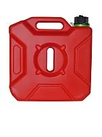 Канистра топливная экспедиционная 5 л (пластик) Экстрим (Красный)