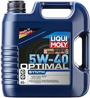 Масло LIQUI MOLY 5W-40 Синтетическое  моторное 4л (для квадроцикла)