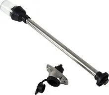 Огонь топовый на стойке.