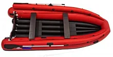 Лодка надувная ПВХ Стриж 480 SUPERJET (Фальшборт подкова/слань) (Серый)
