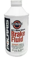 Тормозная жидкость Polaris DOT-3 Premium 350мл (для снегохода и квадроцикла)