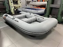 Лодка надувная ПВХ Bratan KL 380 Катамаран серый 