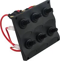 Панель электрическая 6 переключателей Easterner 