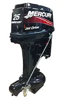 Мотор лодочный подвесной Mercury 2-х тактный ME 25 M L JET