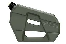 Канистра топливная экспедиционная нового образца 5 л (пластик) CFMOTO (Зеленый)