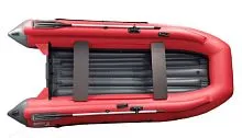 Лодка надувная ПВХ ALTAIR HD 360 НДНД Фальшборт (Красно-серый)
