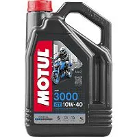 Масло Motul 300 4Т 10W-40 Минеральное моторное 4л (для мотоцикла)