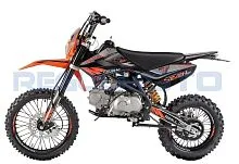 Питбайк Regulmoto SEVEN PRO 17/14 Черный/Оранжевый