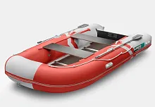 Лодка надувная ПВХ Gladiator B 420 (Красно-белый)