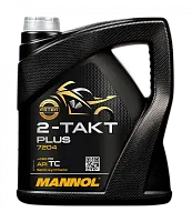 xМасло Mannol PLUS 2Т Полусинтетическое моторное 4л
