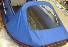 Тент ходовой носовой Golftream 365-385 со стеклом 