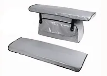 Комплект накладок 100х24х4 Gaoksa, ПВХ, серый