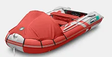 Лодка надувная ПВХ Gladiator C 330AL (Красно-белый)