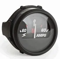 Прибор контроля силы тока (амперметр) 60-0-60 А PROFESSIONAL Uflex черный 