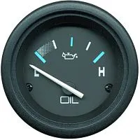 Прибор контроля давления масла Quicksilver черный Mercury 