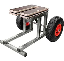 Тележка для лодочного мотора разборная из нержавеющей стали