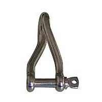 Скоба такелажная скрученная нержавеющая 10 мм