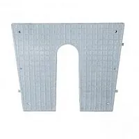 Накладка на транец 420х340 наклонная пластик