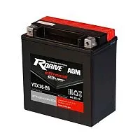 Аккумулятор RDrive Extremal Silver YTX16-BS