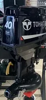 Мотор лодочный подвесной Tohatsu 2-х тактный M 40 D2 EPO L JET (с водометной насадкой E.Chance)