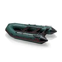 Лодка надувная ПВХ LEADER Тайга Nova 360 Киль (Серый)