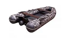 Лодка надувная ПВХ SibRiver Allaska-Drive 390 (Камуфляж цифровой) 