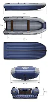 Лодка надувная ПВХ Флагман DK 390 IGLA 