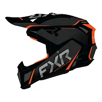 Шлем кроссовый FXR Clutch Evo Black Orange 2026