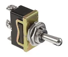 Тумблер перекл. 3-х позиционный (ON)-OFF-ON 12В/15А 3P