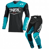 Джерси ONEAL Mayhem-Lite Hexx Teal Blue White Grey 2021 