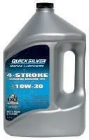 Масло Quicksilver 4Т 10W-30 для ПЛМ Минеральное моторное 4л 