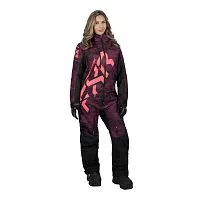 Комбинезон женский утепленный FXR CX F.A.S.T. Merlot Haze/Melon 2025