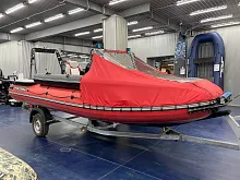 Лодка надувная ПВХ SibRiver GT-520 Фальшборт (Красно-черный) (тюнинг Сервисного центра Барс)