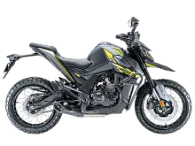 Мотоцикл ZONTES ZT125-U1 Серебристый/Желтый