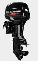 Мотор лодочный подвесной Gladiator 2-х тактный G 40 FE S 