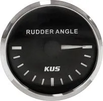 Прибор контроля положения руля (аксиометр) 87-900 Ом (R-L) KUS/Tainor черный 