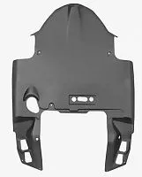 Защита днища пластиковая к снегоходу BRP Ski-Doo/Lynx (платформа XU WT) Черный