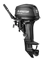 Мотор лодочный подвесной Gladiator 2-х тактный G 9,9 PRO FH S BLACKLINE