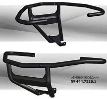 Бампер передний к снегоходу BRP Ski-Doo/Lynx (платформа XU на рычагах) RIVAL 