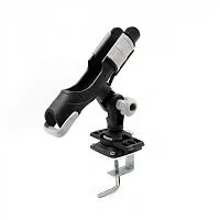 Держатель удилища (струбцина) с монтажной площадкой на лодку ПВХ Адмирал