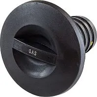 Заливная горловина пластиковая черная 38мм